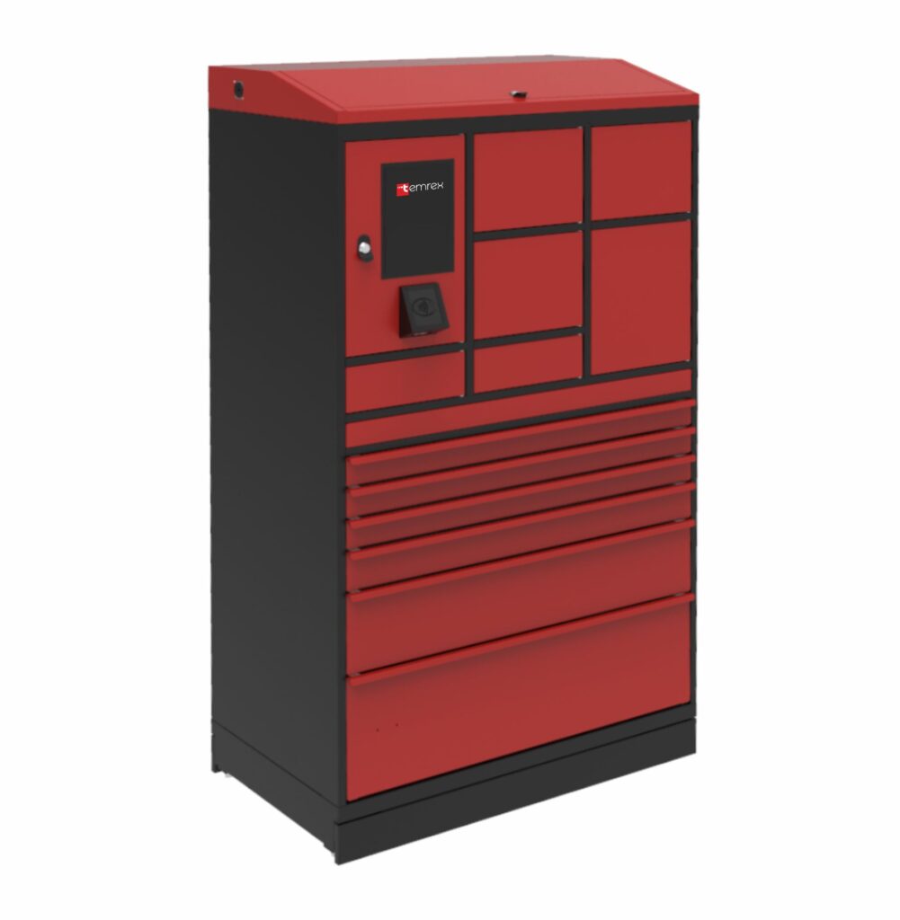 LOCKERMIX Cabinet Dispensing Machine with Drawers